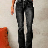 AYA™ – HØJTALJEDE FLAREJEANS