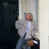 MIRA™ - MODERNE KUNSTPELS JAKKE TIL KVINDER