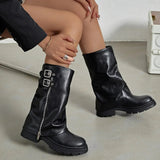 COVER™ – STØVLER MED FRONTLYNLÅS OG MODERNE DESIGN